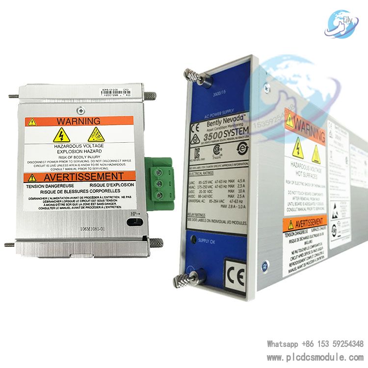 Bently 106M1081-01(3500/15) Universal Power Input Module