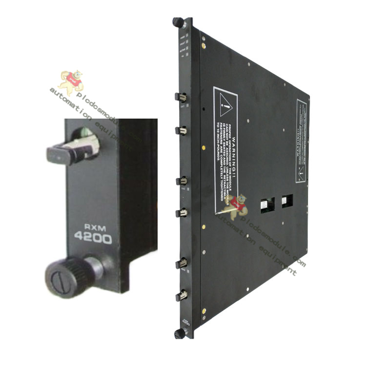 triconex 4200 tricon Primary Fiber Optic RXM, Single Module