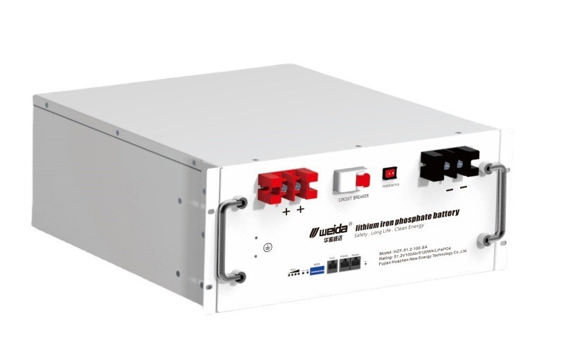 Rack-mounted home energy storage unit