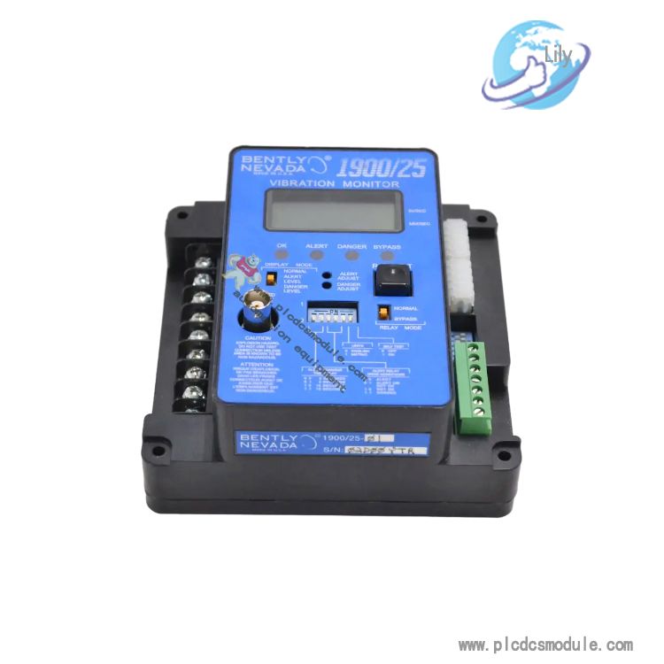 Bently Nevada 1900/25 Conditioning Vibration Monitor