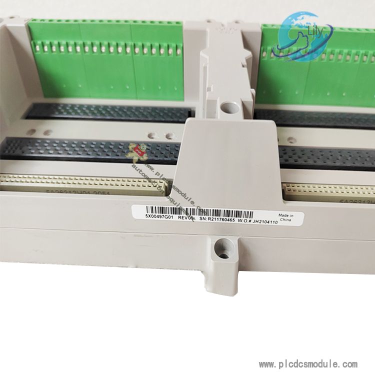 Emerson Ovation 5X00497G01 4-module I/O base