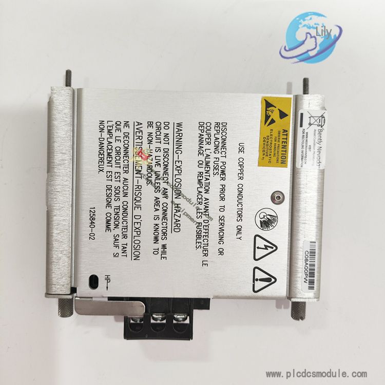 Bently Nevada 125840-02 (3500/15) Low Voltage ac Power Input Module (PIM) 