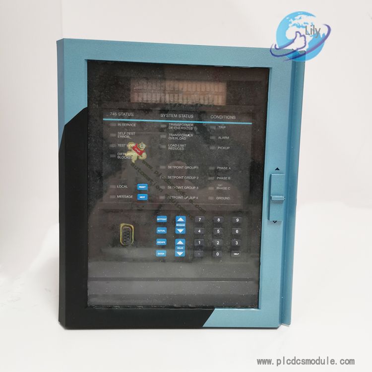 GE MULTILIN SR745-W2-P1-G1-HI-A-L-R-E CASE TRANSFORMER MANAG