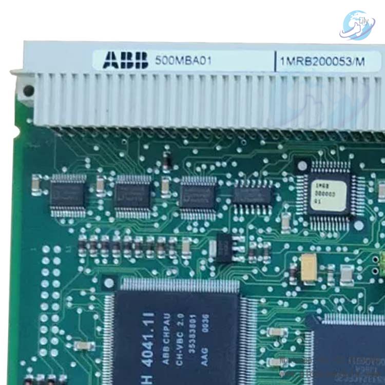 ABB 500MBA01 1MRB150003R0002 control card....jpg