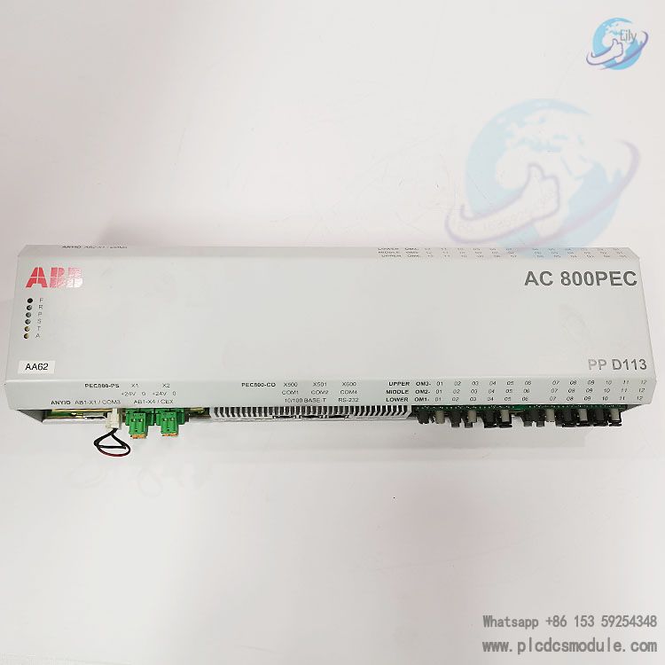 ABB PPD113B01-10-150000 3BHE023784R1023 AC800PEC Controller PP D113 B01-10-150000
