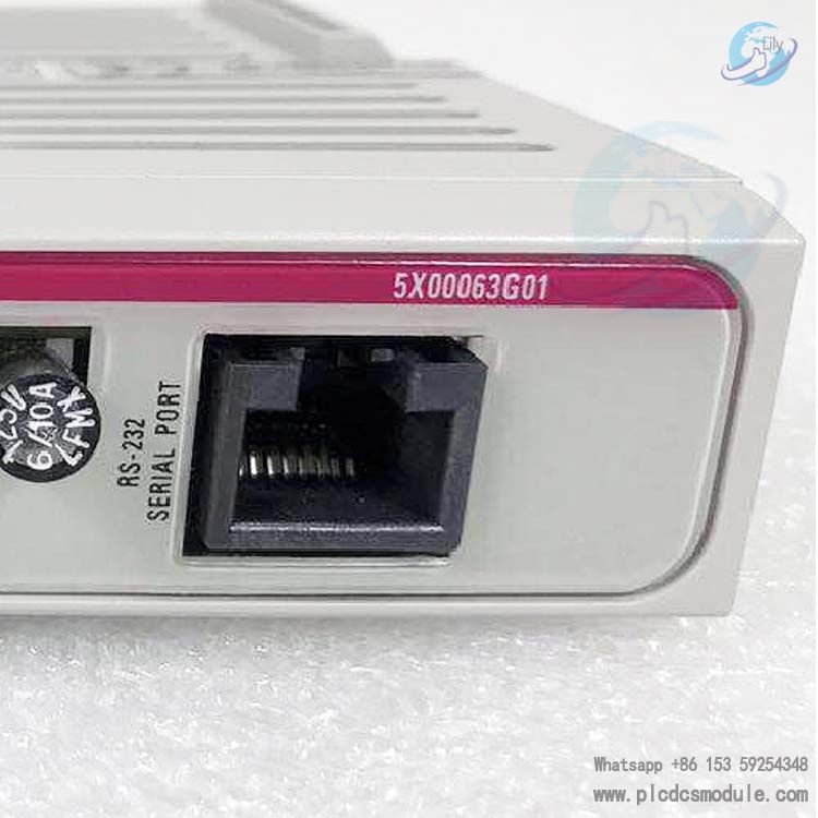EMERSON OVATION 5X00063G01 HART 8-Channel Analog Output Module.......jpg