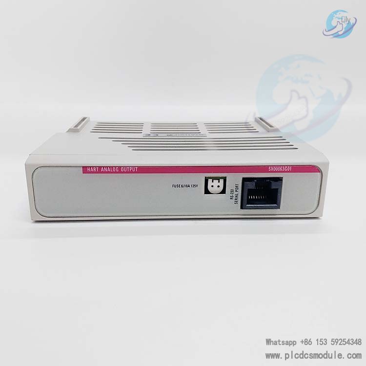 EMERSON OVATION 5X00063G01 HART 8-Channel Analog Output Module...jpg