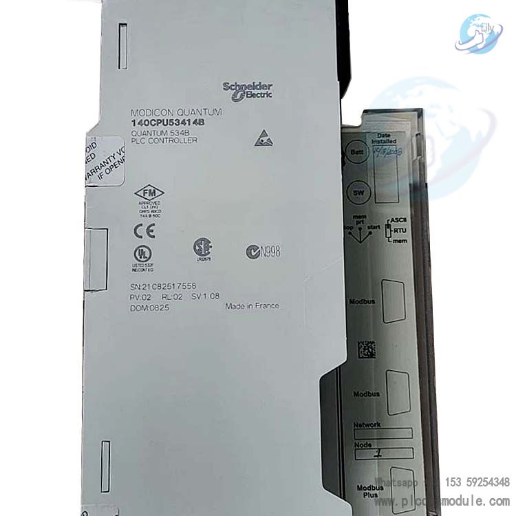 SCHNEIDER 140CPU53414B Modicon Quantum Concept PLC processor...jpg