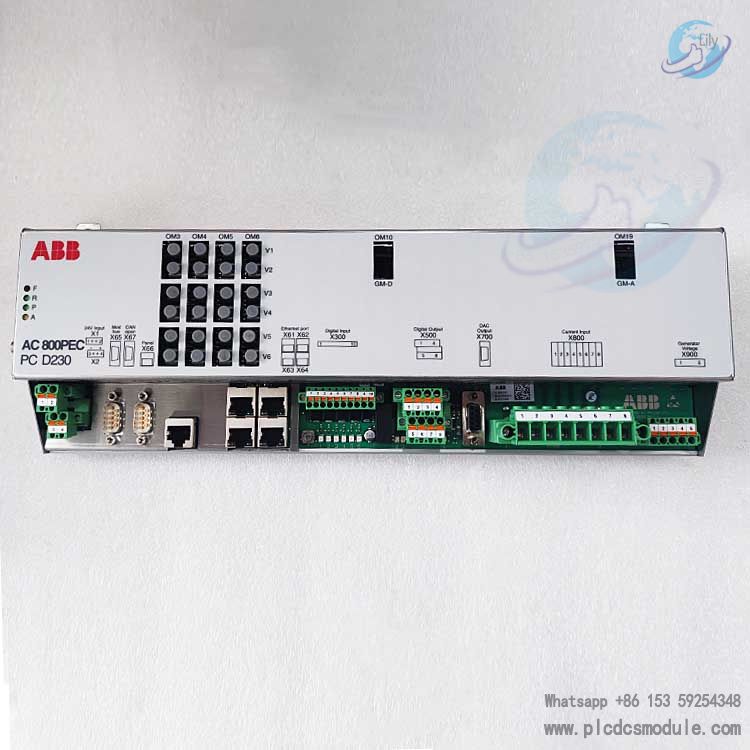ABB PCD230A101 3BHE022291R0101 Excitation Controller Module