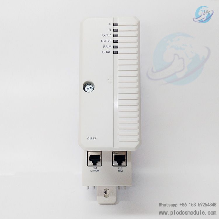 ABB CI867K01 3BSE043660R1 Modbus TCP Interface Module