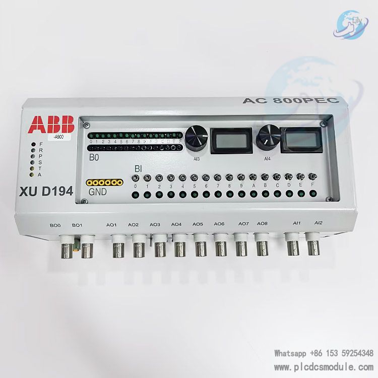 ABB XUD194 3BHE018137R0001 RCI-Box Module | PCS6000 | XU D19