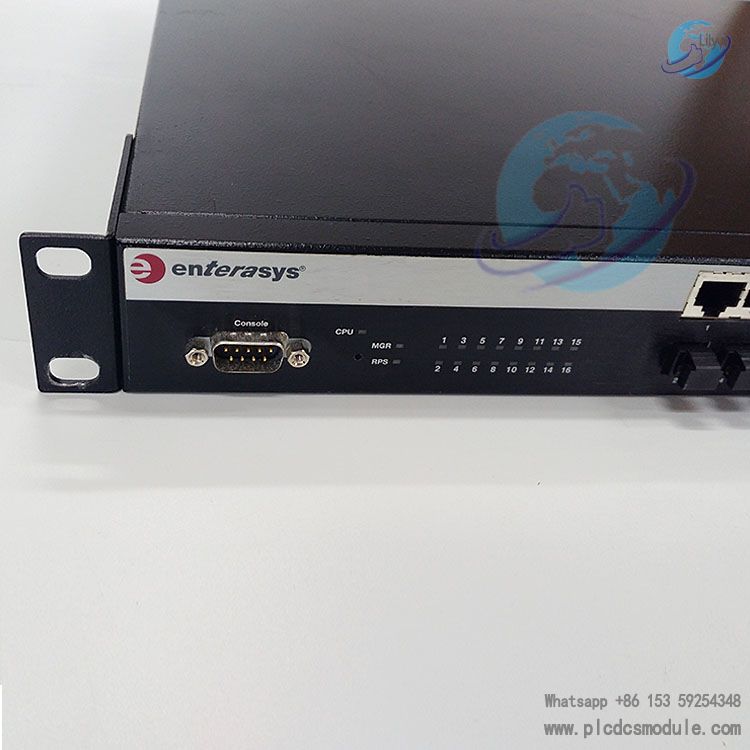 Foxboro ENTERASYS A4H254-8F8T P0973JP 24-Port Managed Switch......jpg