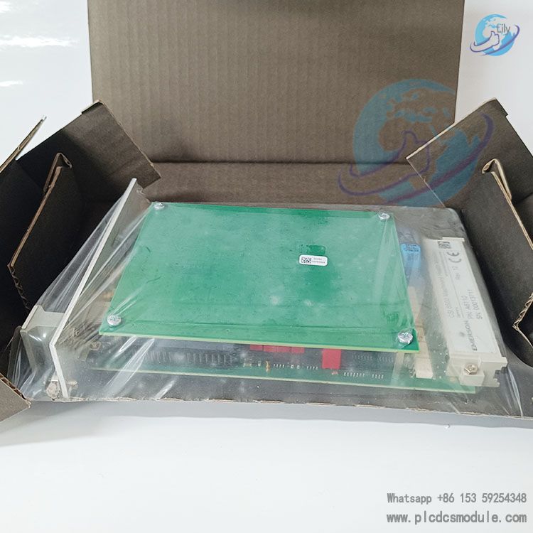 EMERSON A6110 9199-00001 AMS 6500 Shaft Relative Vibration Monitor....jpg