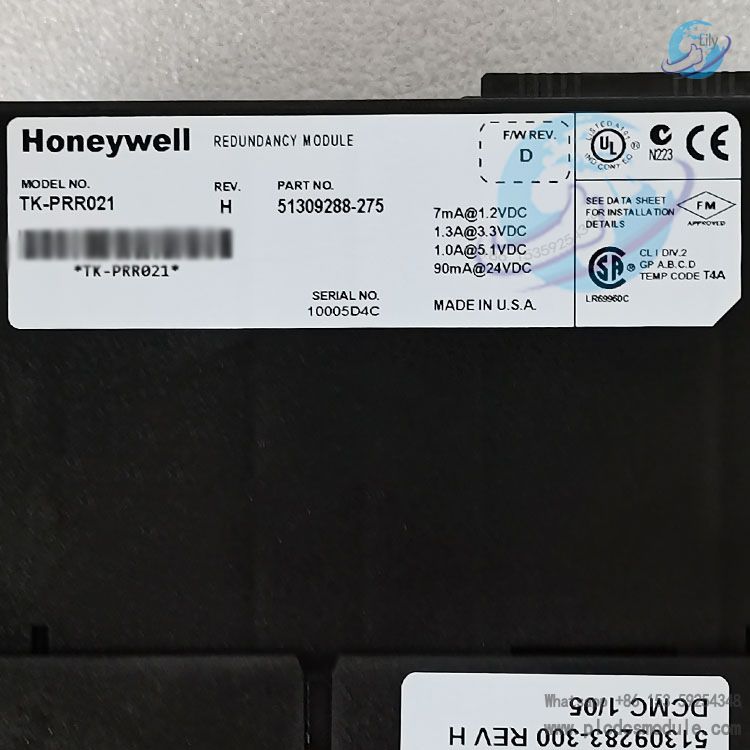 HONEYWELL TK-PRR021 51309288-275 REDUNDANCY MODULE..jpg