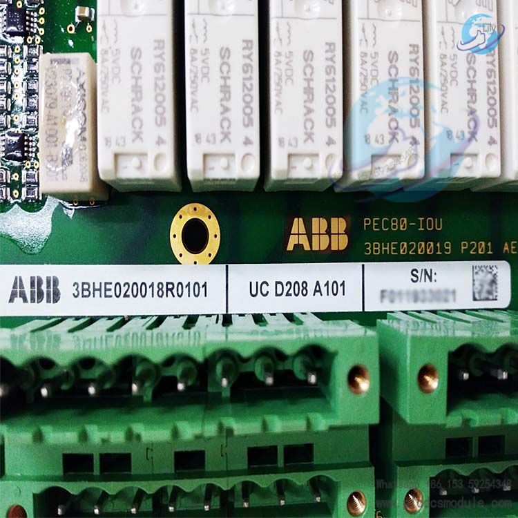 ABB UCD208A101 3BHE020018R0101 printed circuit board UC D208 A101.....jpg