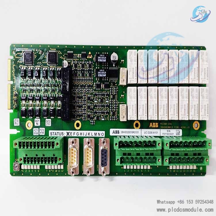 ABB UCD208A101 3BHE020018R0101 printed circuit board UC D208 A101.jpg