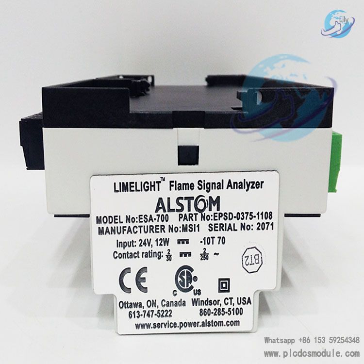 Alstom ESA-700 EPSD-0375-1108 Flame Signal Analyzer...jpg