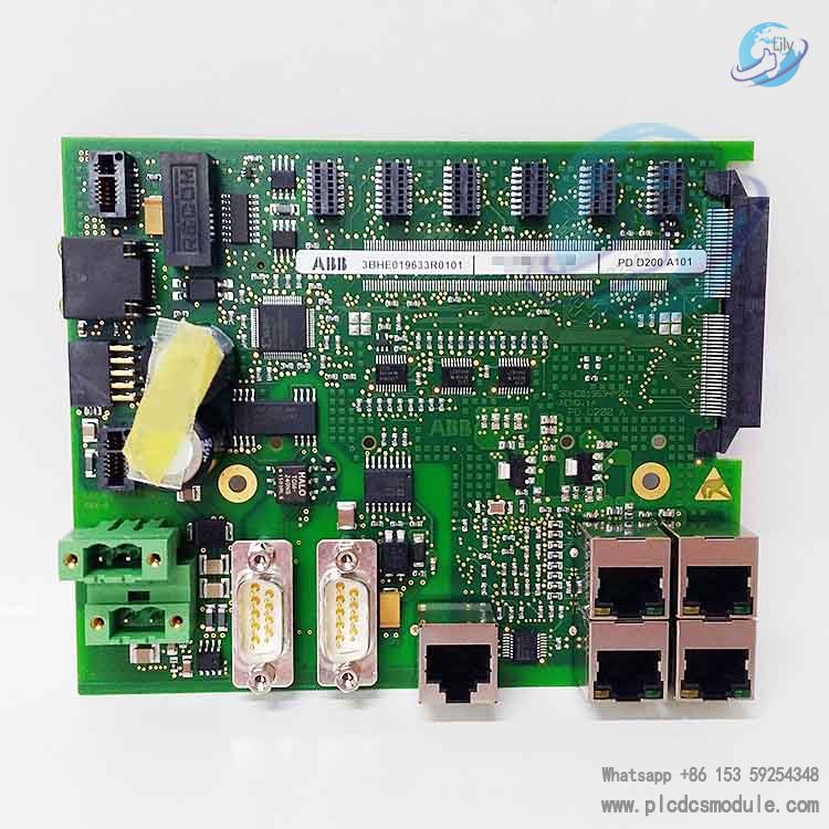 ABB PDD200A101 3BHE019633R0101 3BHE019634P201 processor module