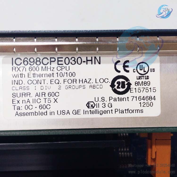 General Electric Fanuc Emerson RX7i IC698CPE030 CPU Module.jpg