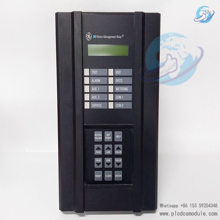 GE Multilin 369-LO-0-M-F-E-0-0 Motor Management Relay