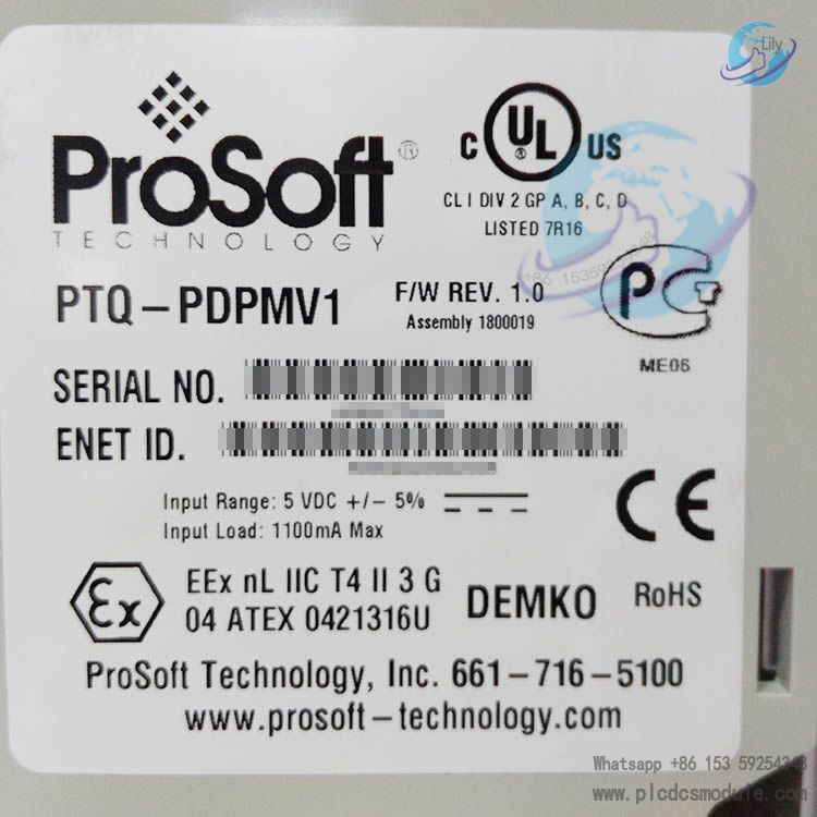 PROSOFT PTQ-PDPMV1 Schneider PROFIBUS DP Master Network Interface Module..jpg