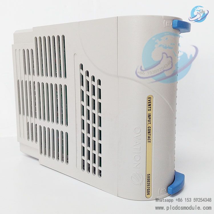 Emerson 5X00357G04 Ovation EVENTS INPUT, CONTACT MODULE