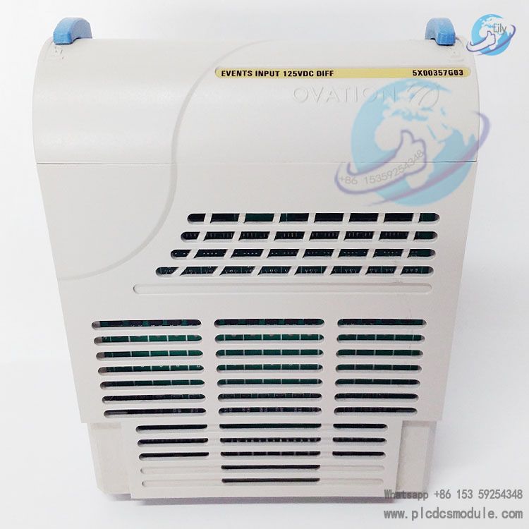 Emerson 5X00357G03 Ovation EVENTS INPUT 125VDC DIFF MODULE