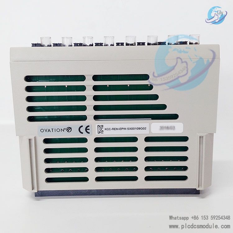 Emerson 5X00109G02 Ovation 8-Channel HART High-Performance A