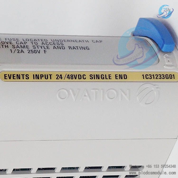 Emerson 1C31233G01 Ovation EVENTS INPUT SINGLE END MODULE.jpg