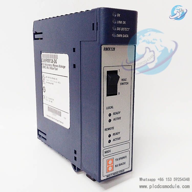 GE IC695RMX128 PACSystems RX3i Redundancy Memory Xchange Module.jpg