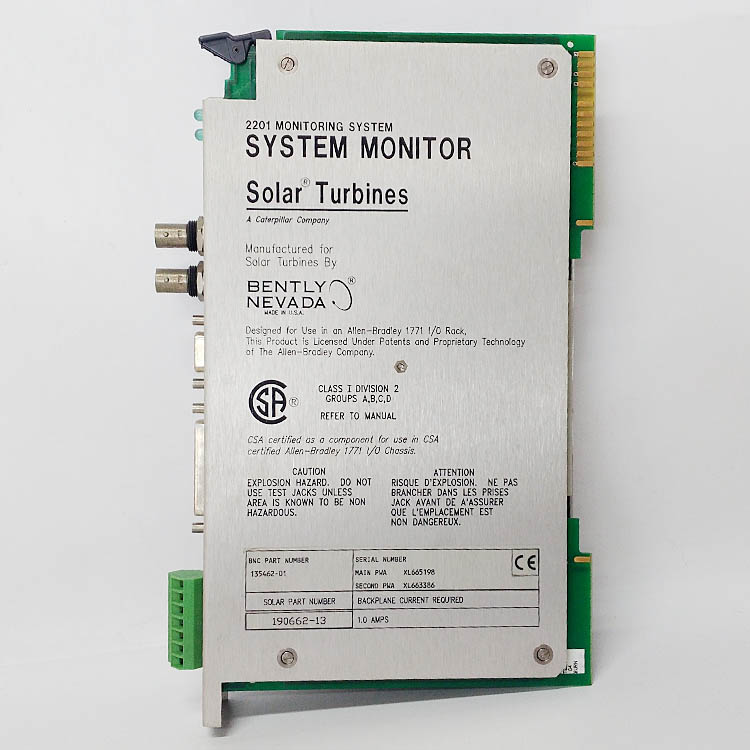 BENTLY NEVADA 135462-01 Solar Turbines-specific board.jpg