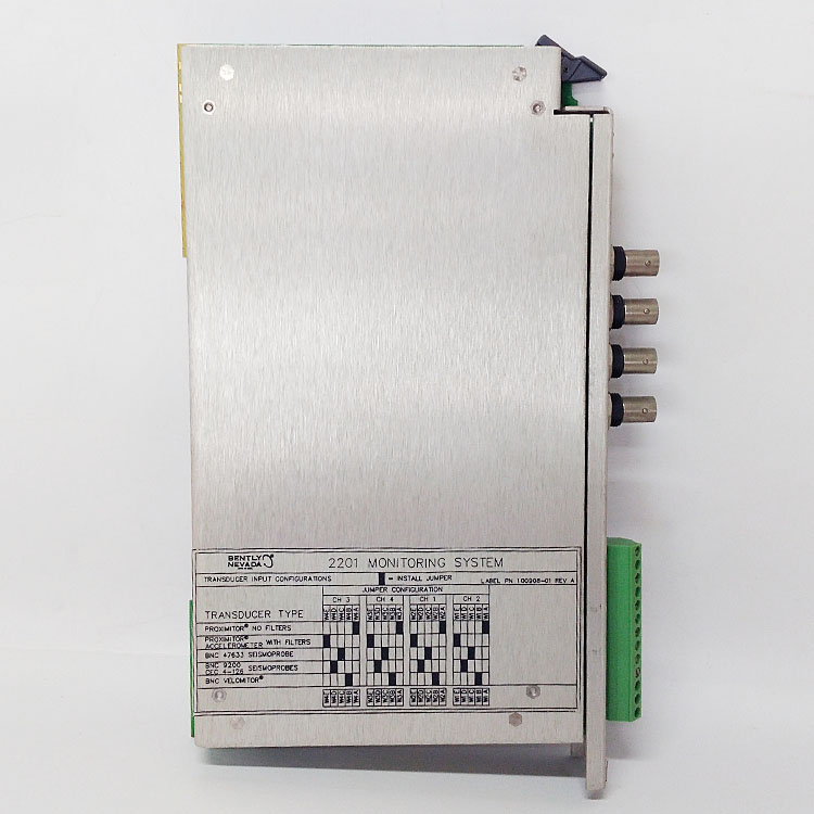 Bently 132419-01 2201 MONITORING SYSTEM FOUR CHANNEL MONITOR.....jpg