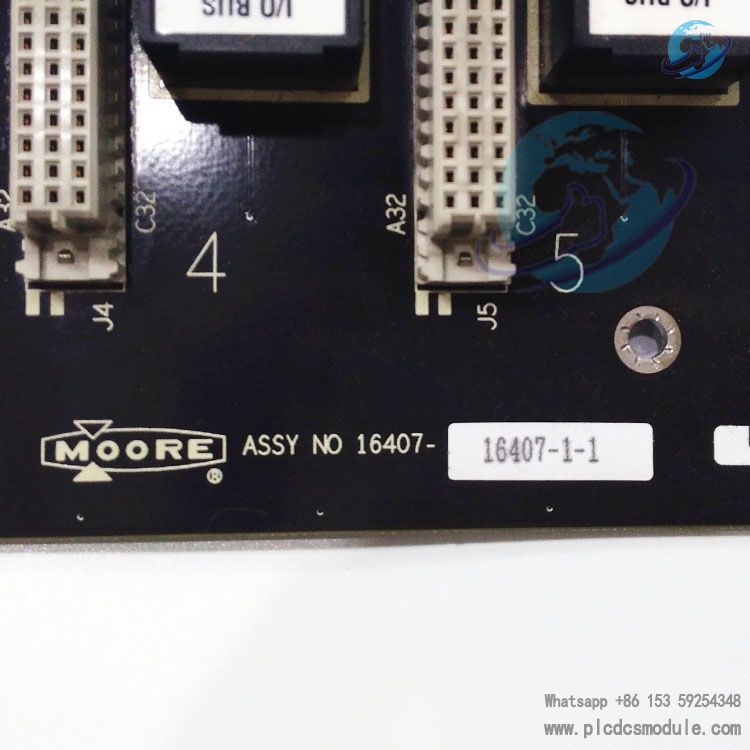 Siemens Moore 16407-1-1 IO CHASSIS RACK BACKPLANE.....jpg