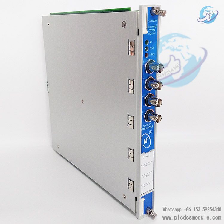 BENTLY NEVADA 3500/42M 140734-02 PROXIMITOR SEISMIC MONITOR 350042M