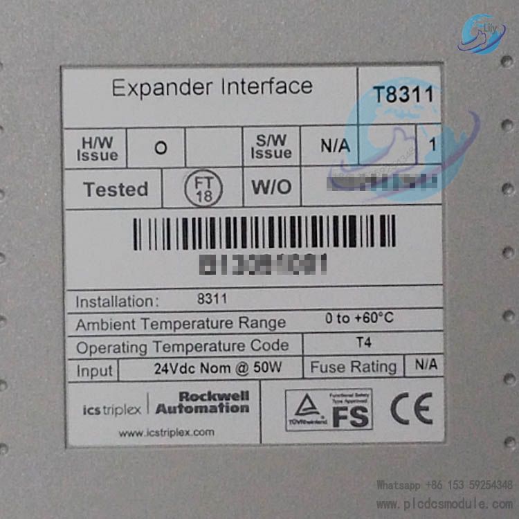 ICS TRIPLEX T8311 Trusted TMR Expander Interface...jpg