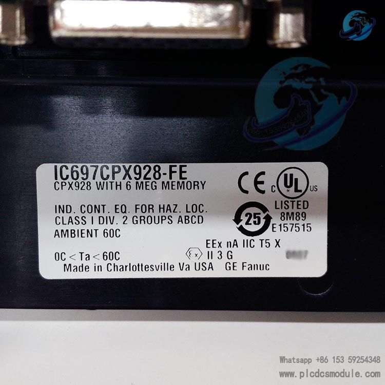 GE IC697CPX928 CPU module Fanuc Series 90-70.jpg