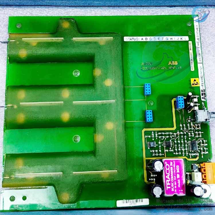 ABB UBC717AE01 HIEE300927R0101 Overvoltage Measurement and Control Board UB C717 AE01