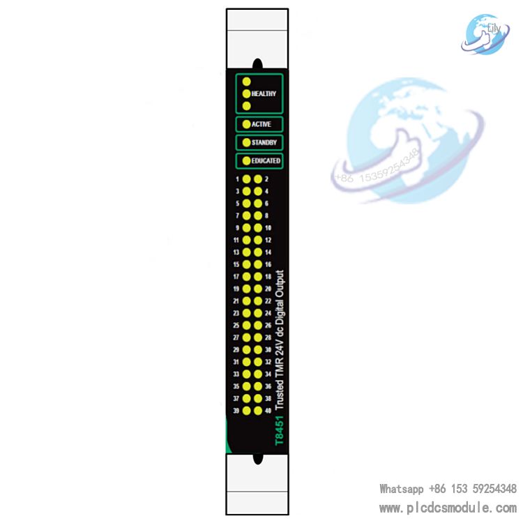 ICS TRIPLE T8451C Trusted TMR24V dc Digital Output module