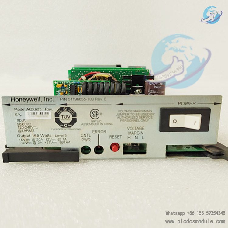 Honeywell ACX633 51196655-100 Dual Node CE Power Supply module..jpg