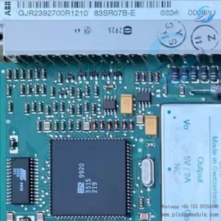 ABB 83SR07 GTR2392700R1210 Control Module3..jpg