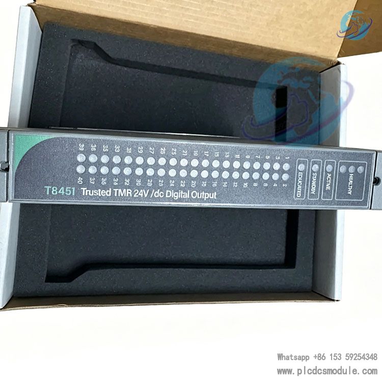 ICS TRIPLE T8451C Trusted TMR 24V dc Digital Output module