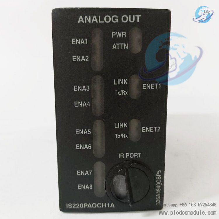 GE IS220PAOCH1A 363A4940CSP5 Mark VIe Analog Out module