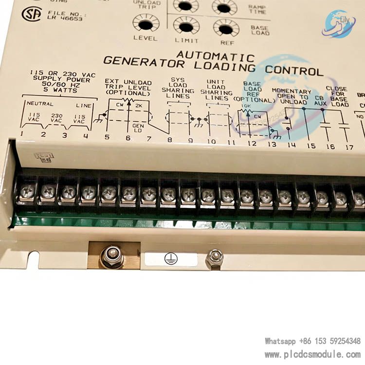WOODWARD 9905-096 Automatic Generator Loading Control Module...jpg