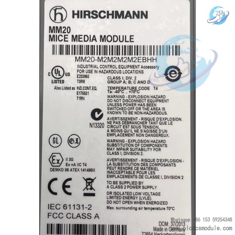 Hirschmann MM20-M2M2M2M2EBHH MM20 MICE MEDIA MODULE..jpg