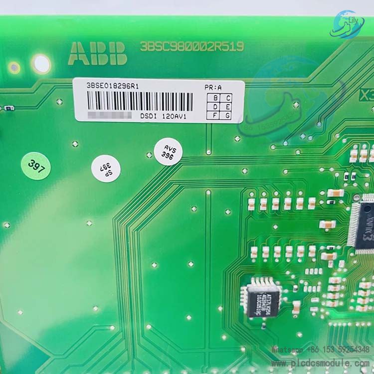 ABB DSDI 120AV1 3BSE018296R1 Digital Input Board DSDI120AV1...jpg