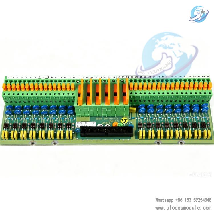 ABB DSTA131 57120001-CV Connection Unit for AI board | DSTA 131