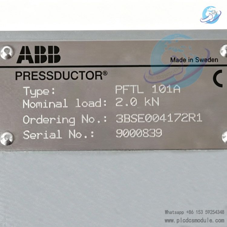 ABB PFTL101A-2KN 3BSE004172R1 Pressductor PillowBlock Load cells PFTL101A 2.0KN....jpg