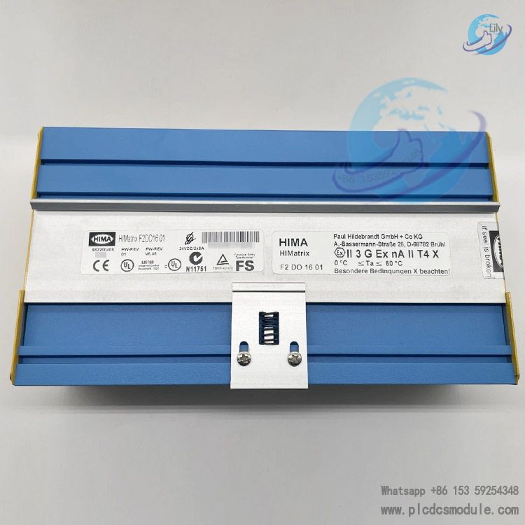 HIMA HIMatrix F2 DO 16 01 982200480 Security Module....jpg