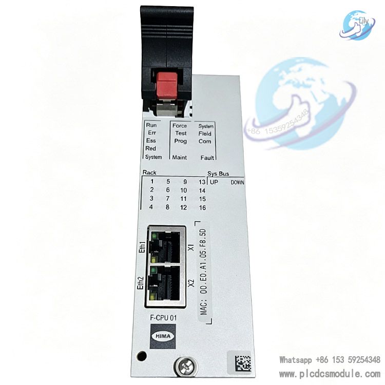 HIMA F-CPU01 984866100 CPU controller F-CPU 01.jpg