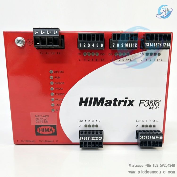 Hima HIMatrix F3 DIO 8/8 01 Control Module